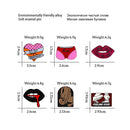 Punk Sexy Lips Enamel Pin High Quality Skull Brooches Women Men Jeans Coat Lapel Pin Badge Jewelry Accessories Gift for Friend