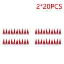 Mini Christmas Hats Christmas Candy Cover Xmas Lollipop Hats Cute Lollipop Cap Children Gift  New Year Christmas Decorations