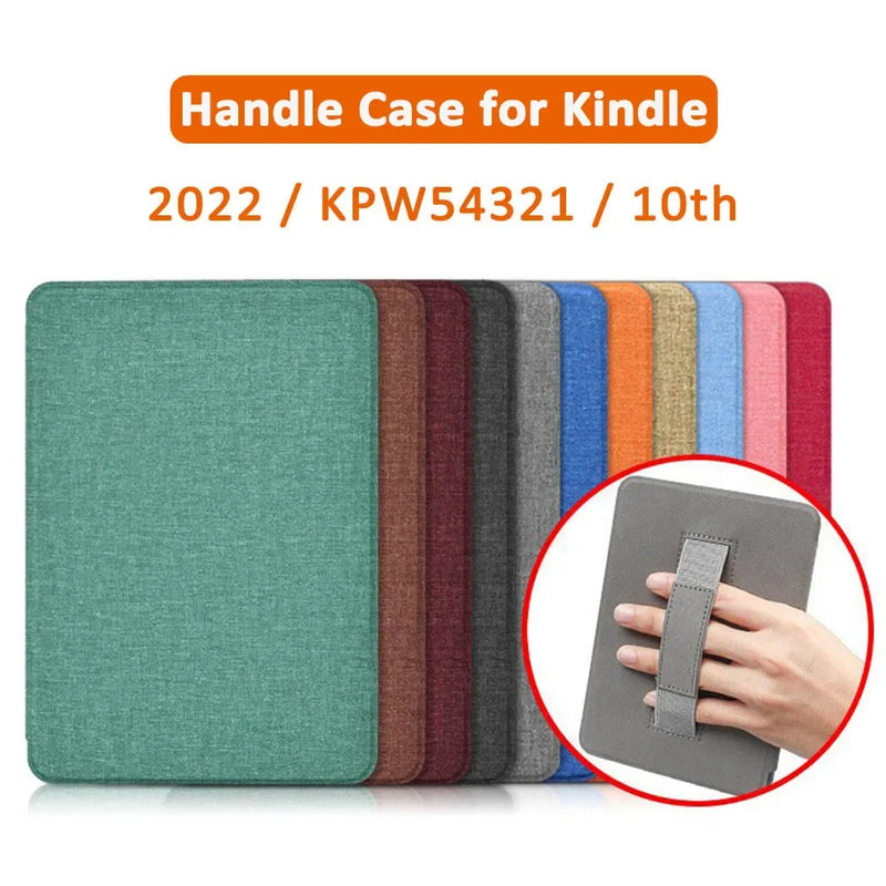 Handle Case for Kindle 2022 Paperwhite 5 4 3 Magnetic Cover 2021 8th 10th 11th Generation 6 6.8 Inch Hand Strap Protective Shell