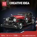 Mould King 10114 Technical Car Toys The DSBG Vintage Car Building Block Assembly Car Model Brick Set New Kids Christmas Gift