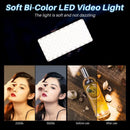 Ulanzi VL200 Led Video Light With Soft Diffuser 360°Ball Head 5000mAh 2500-9000k Fill Panel Lamp Camera Light for Youtube