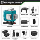 HGLINE 4D 16 Lines Green Line Laser Level APP Remote Control Horizontal Vertical Measuring Laser Instrument Inclined Laser Level