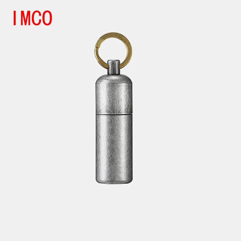 IMCO Mini Oil Lighter 6100 Small Kerosene Lighter Portable brass Gasoline Lighter Peanut Lighter 50*13mm