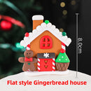 2025 Christmas Cake Decoration Lying Santa Claus Letters Merrychristmas Cake Toppers Christmas Tree Mini Santa Cupcake Toppers