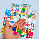 16Pcs Kids Birthday Party Favor Whistle Watch Game Chess Snail Candy Bag Gift Playset Piñata Fiesta Boys Girls Party Gift Reward