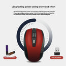 2.4G Wireless Mouse Silent Mouse Adjustable DPI Levels Portable Charging Mobile Optical Office Mouse for Notebook PC MacBook