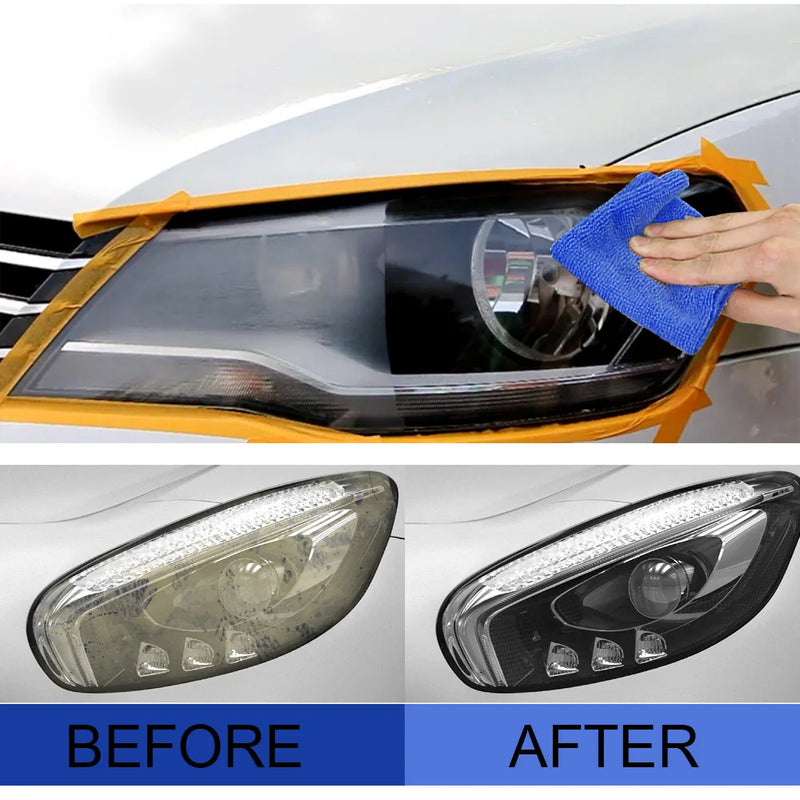 Headlight Repair Liquid Yellow Cleaning Agent Shell Car Lampshade Light Refurbishment Scratch Coating Refurbishment Repair Agent