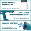 Cordless Electric Paint Spray Gun with 2 Battery Portable Sprayer Replace for  Makita Battery 18V&1000ML