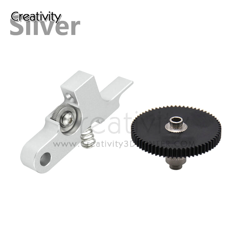 Upgraded Titan Aero Metal Extruder Idler Arm CNC Gear with 66 Teeth 1.75mm Prusa i3 Sidewinder X1 X2 Genius Extruder Parts