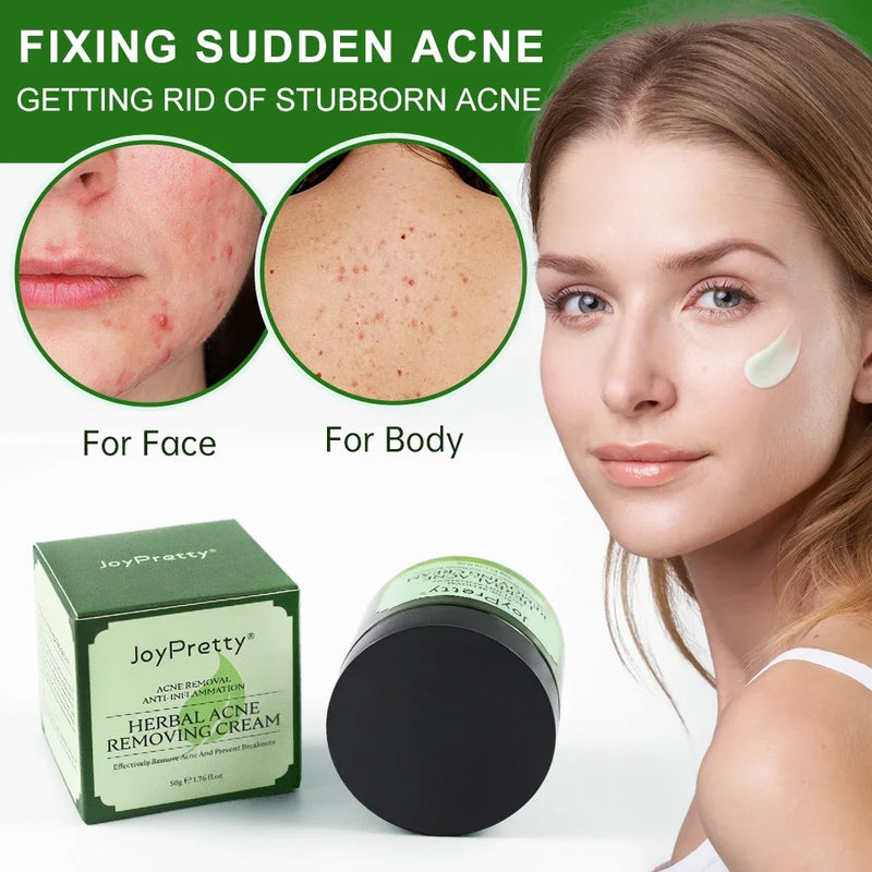 Acne Pore Skin Care Kit Tea Tree Face Cream Cleanser Toner Clay Mask Cleaning Skincare Set Dark Circles Eye Cream Cosmetics