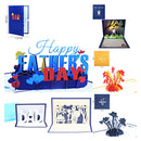 3D Pop Up Card for Father's Day, Baby, Valentine, Father, Dad, Happy Birthday, Anniversary, Postcard, Thank You Gift