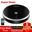 Robot Vacuum Cleaner LIECTROUX/LILIN C30B ,Map Navigation with Memory,Wifi APP Control,6000pa Suction,Smart Electric Water Tank