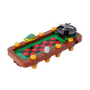 MOC City Building Blocks Accessories Mahjong Machine Plant Sofa Bed Piano Refrigerator Kitchen Toy Brick Florist Bar X009 TV Set