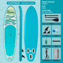 FunWater 350✖87✖15cm Sup Board Inflatable Surfboard Stand Up Paddle Board Inflatable Sup PaddleBoard with Accessories EU Stock