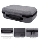 Hard Carry Case with Lens Cover Waterproof Travel Home Storage Bag Mesh Pocket for Meta Quest 3 VR Headset Game Controller