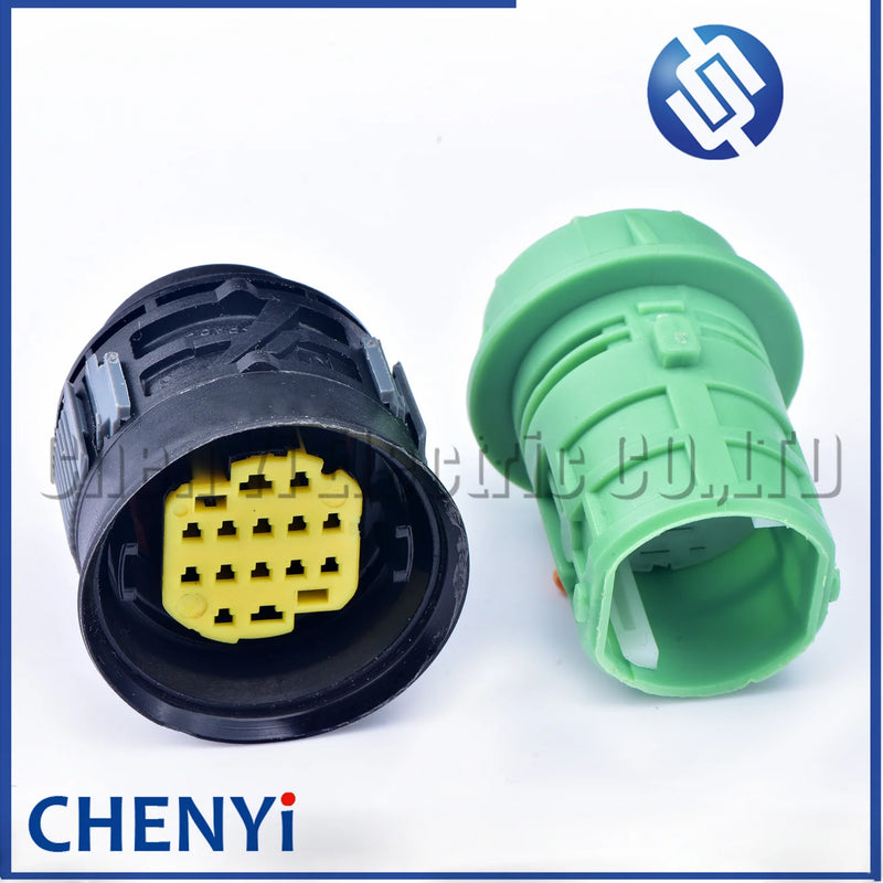 14 Pin/Way male or female Automotive Headlight Connector Plug socket DTBFHPE14BKSV 10847366 For Fiat Ducato Maserati Sicma