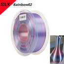 SUNLU SILK PLA 3D Filament 1.75MM 1KG Close To SILK Texture Effect No Bubble Eco-Friendly Biodegradable Odorless Low Shrinkage