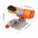 Mini Benchtop Cut-off Chop Saw wood metal Angle Moulding cutter 45° Miter Saw