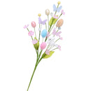 Easter Eggs Branch DIY Tree Flower With Rabbits Desktop Decora for Spring Party Easter Garden Holiday Bouquets Flower Decor 50cm