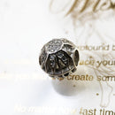 Beads Sun,925 Sterling Silver Charm Gift For Women Men Karma European Jewelry Accessories