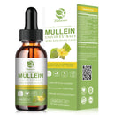 Mullein Drops for Lungs - Mullein Leaf Extract Supplement  - Lung & Bronchial Cleanse - Respiratory Health Support