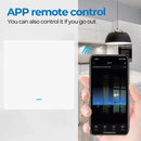 2000W Tuya EU UK Smart Zigbee Light Switch Push Button No/With Neutral Wire Switch Smart Life Via Alexa Google Home Yandex Alice