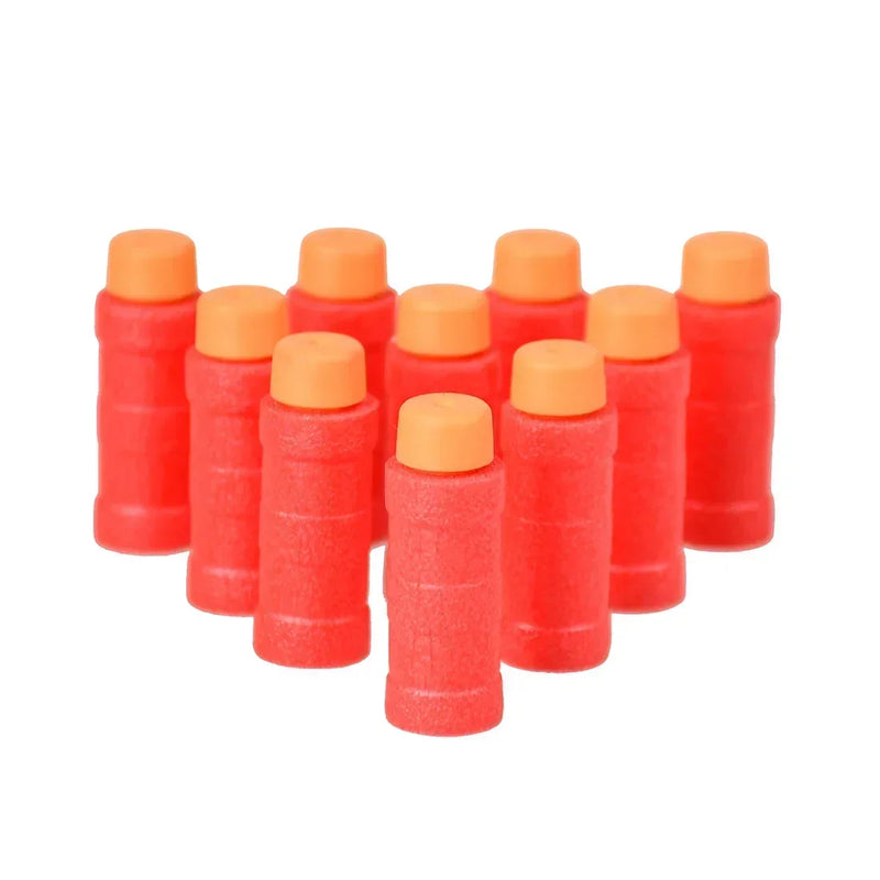 200PCS Worker 3-Ring Bamboo-Shaped Darts For Emitter Soft Bullet Toy Gun Accessories Foam Darts Bullets Kids Outdoor Toys