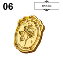 Irregular Lacquer Seal Head Retro Stamp Diy Scrapbooking Crafts Invitation Letter Decor Wax Seal Christmas Valentine's Day Theme