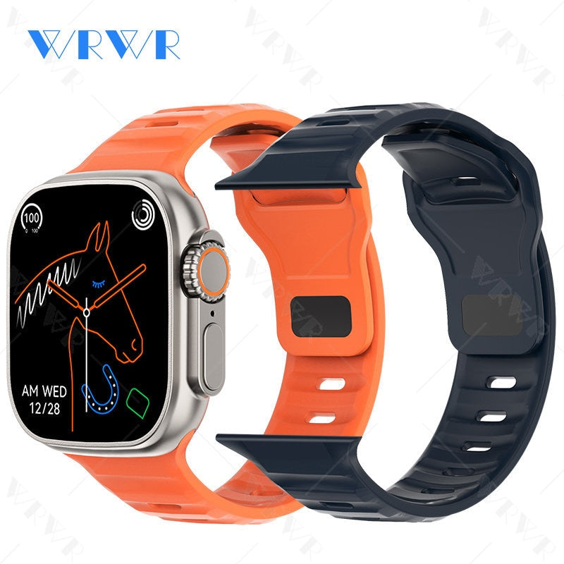 2023 Smart Watch Ultra Series 8 NFC Smartwatch Men Women Bluetooth Calls Wireless Charging Fitness Bracelet 2 Inch HD Screen