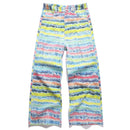 Men Y2K Wide Leg Jeans Colored Stripe Printed Pants Loose Cotton Denim Trousers