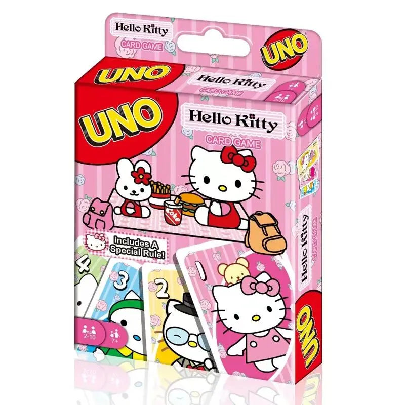 UNO FLIP! Board Game UNO:SKIP BO Cards Pokemon Pikachu Card Game Multiplayer UNO Card Game Family Party Games Toys Kids Toy