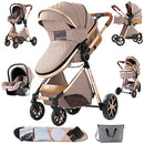 Baby Stroller 3 in 1 stroller lightweight strollers  Baby Carriage mutifunction strollers Baby newborn stroller mother kids