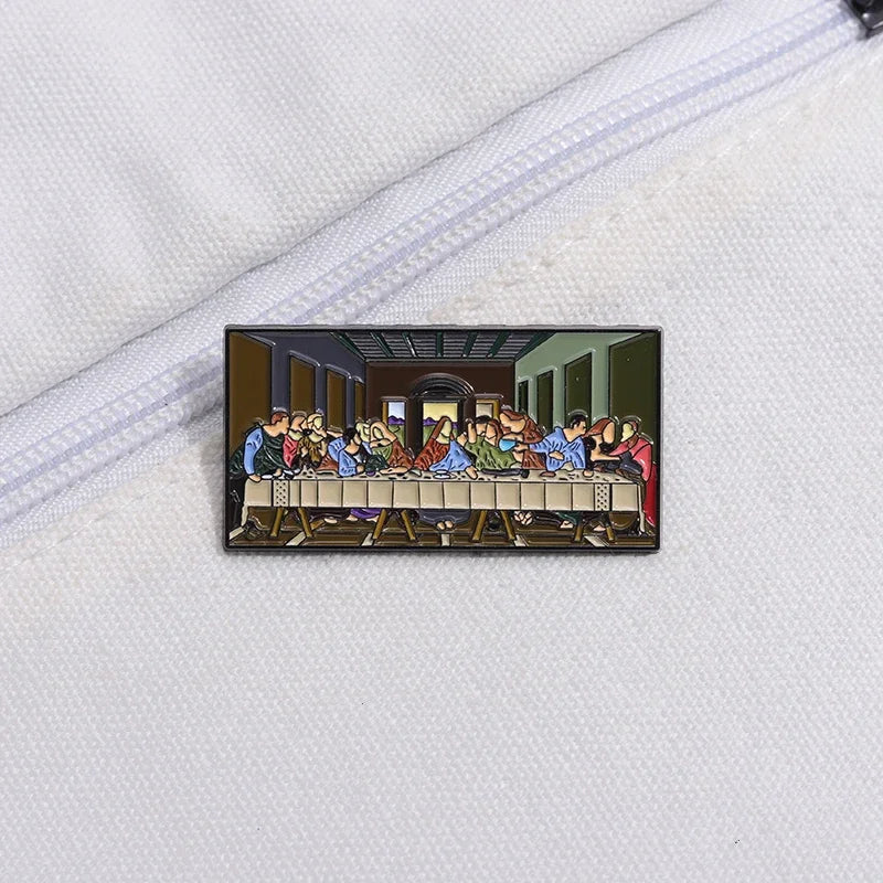 I Love Jesus Enamel Pin Christianity Religion Believers Live Forever Cross Easter Brooch Lapel Clothes Badge Love Faith Jewelry