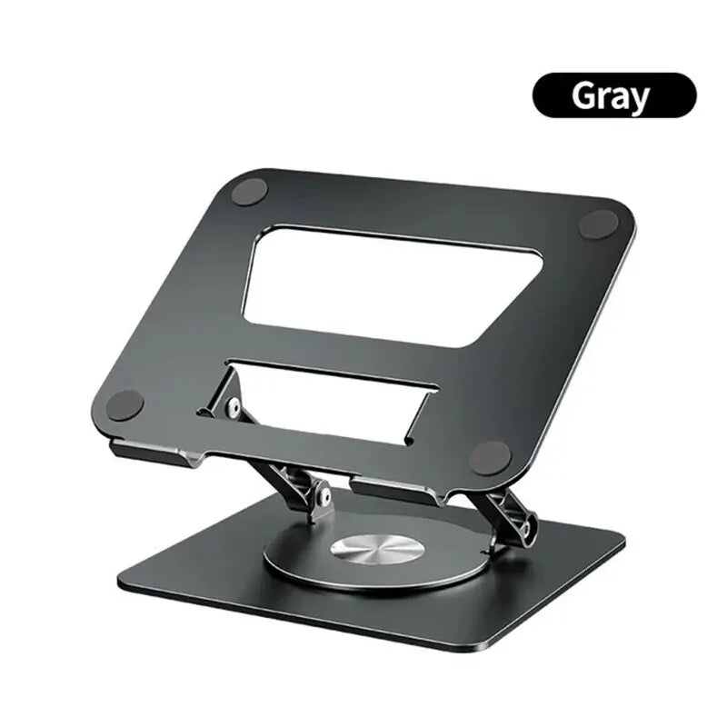 LS652 Laptop Stand Aluminium Alloy Foldable Tablet Rotale Stand Macbook Laptop Portable Fold Holder Cooling Bracket Support