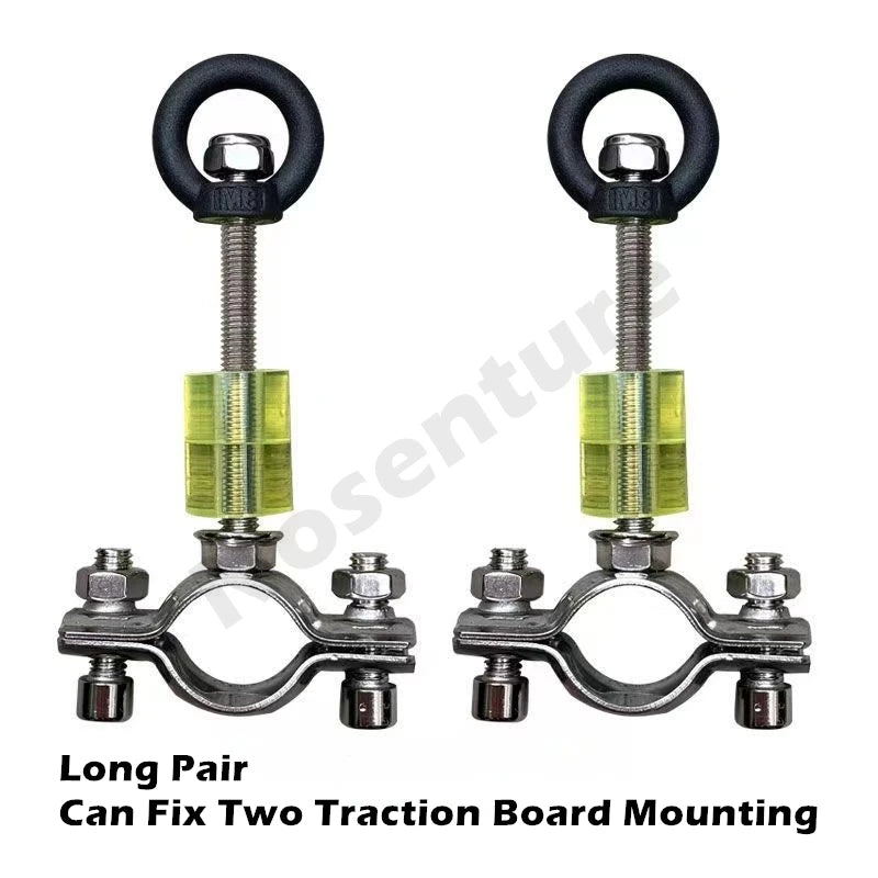 Traction Board Mounting Kits for Recovery Tracks Recovery Board Mount Pins Fixed Bolts For Car Roof Rack Carrier Basket