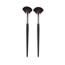 1 piece Small Fan Makeup brushes Highlighter Nose shadow Make up brush Blusher contour exquisite beauty tools Goat hair