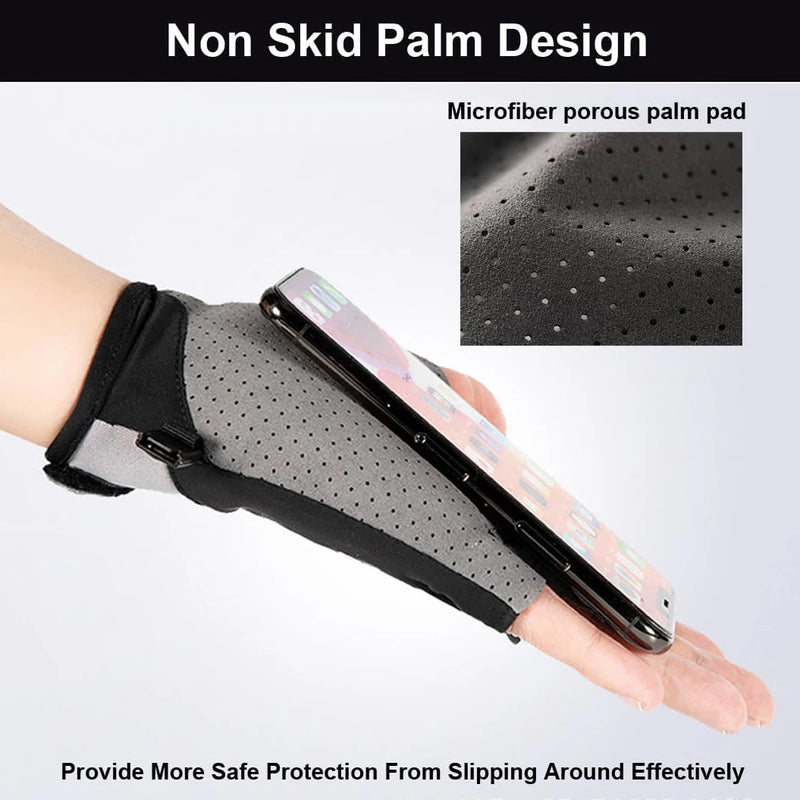 Premium Fishing Gloves - UV Protection, Breathable Mesh & Non-Slip Grip for All-Day Comfort，for Cycling,Hiking,Camping