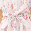 New Children Dress Teen Girl Clothes 8 9 10 11 12 Years Old Summer Flower Pink Short Sleeve Birthday Party Kids Princess Dresses