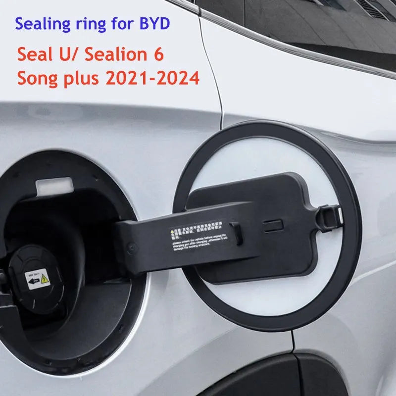 Charging Port Plug Fuel Tank Sealing Ring For BYD Song Plus Seal U Sealion 6 2024 2023 2022 Waterproof Dustproof Accessories
