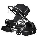 Baby Stroller 3 in 1 Easy Folding Multifunctional Stroller Travel Portable Baby Carriage Safety Seat EU Standard Free Shipping
