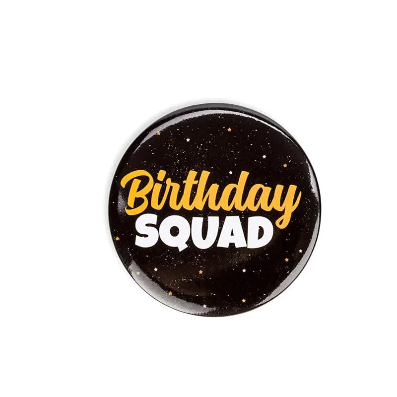 It is my Birthday Badge Button Pins first 1st 10th 16th 18th 21st 30th 40th 50th 60th Birthday party decoration gift supplies