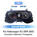 Wowuseful Digital Dashboard Cluster For VW T6.1 Transporter Crafter Skoda kodiaq Octavia Superb MK3 Paneel Cockpit