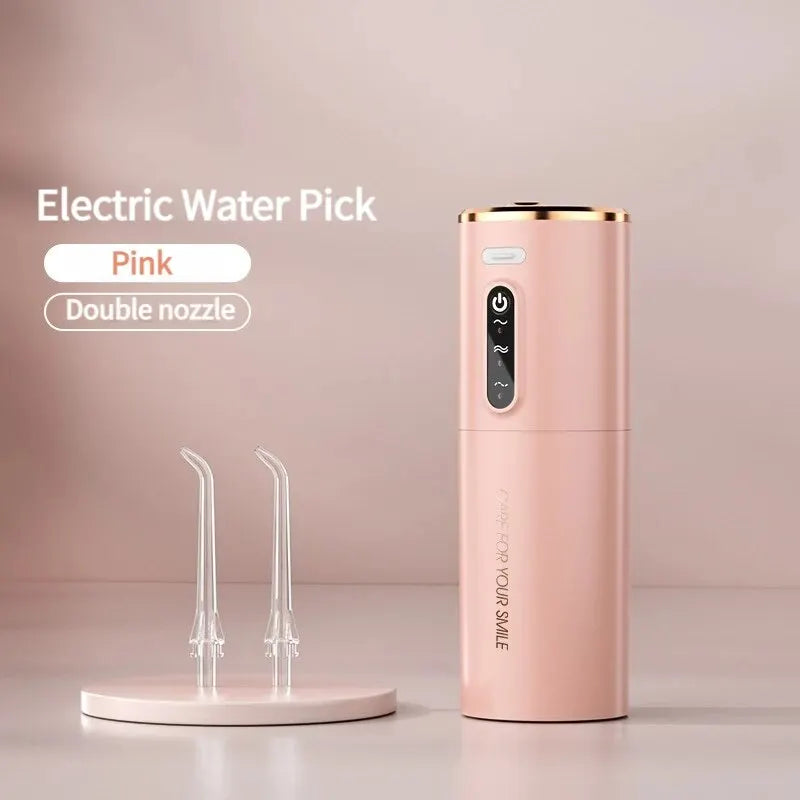 1 PCS Portable Water Floss USB Rechargeable Oral Irrigator 280ML Electric Tooth Cleaning Device 3 Modes Waterproof Irrigator