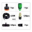 5-20m Garden Watering System Automatic Irrigation Spray Sprinkler System Garden Potted Irrigation Kit Spray Cooling Kit