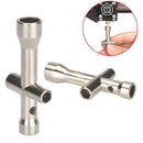 4 in 1 3D Printer Nozzle Tool M2 M2.5 M3 M4 Screw Nut Hexagonal Cross Wrench For E3D V5 V6 Bambu X1 P1 A1 Nozzle Mini Spanner