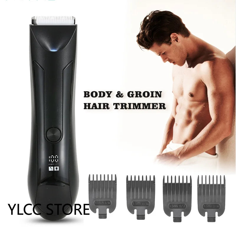 Professional Hair Cutting Machine Beard Trimmer Electric Shaver for Men Intimate Areas Hair Shaving Machine Safety Razor Clipper