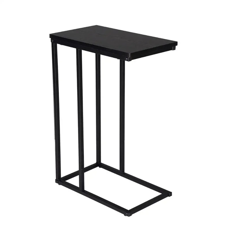 WOLTU End Table Side Table Coffee Tea Table Laptop Desk with Metal Frame Nightstand Table Bedroom Living Room Home Furniture