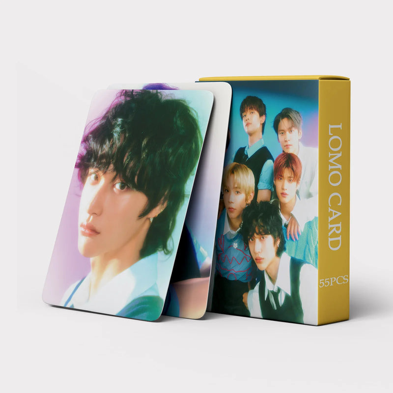 55Pcs/Set Ido RIIZE New Album Lucky Lomo Cards SHOTARO EUNSEOK SUNGCHAN WONBIN SOHEE ANTON HD Printd Photocards Fans Gifts