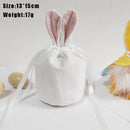 1pc Velvet Easter Bags Cute Bunny Gift Packing Bags Dropshipping Rabbit Chocolate Candy Wedding Birthday Party Decoration 2025