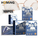 Disposable Cleaning Wipes Individually Packaged Glasses Cleaning Cloth Anti-fog Wet Wipes Camera Lens Cleaning Tool Quick-drying